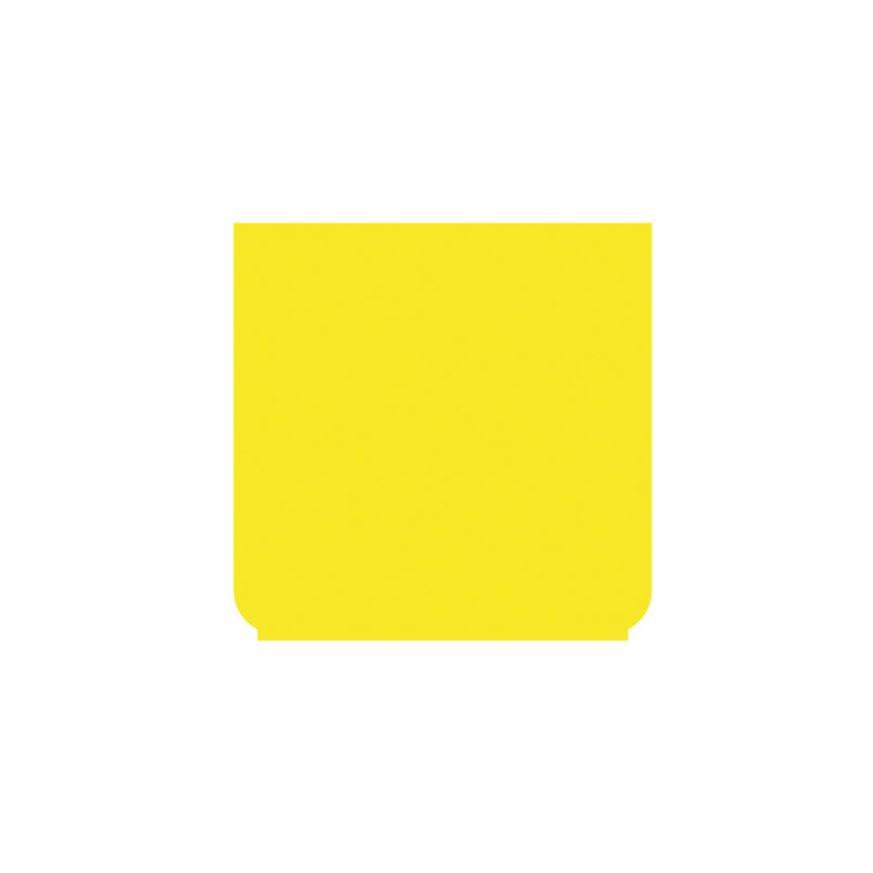 Symbol farbig, für Kippschalter - gelb