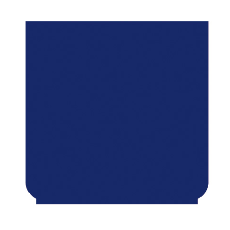 Symbol farbig, für Kippschalter - blau