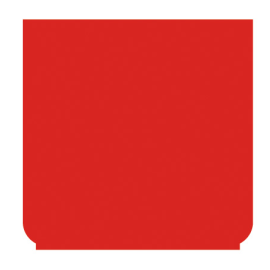 Symbol farbig, für Kippschalter - rot