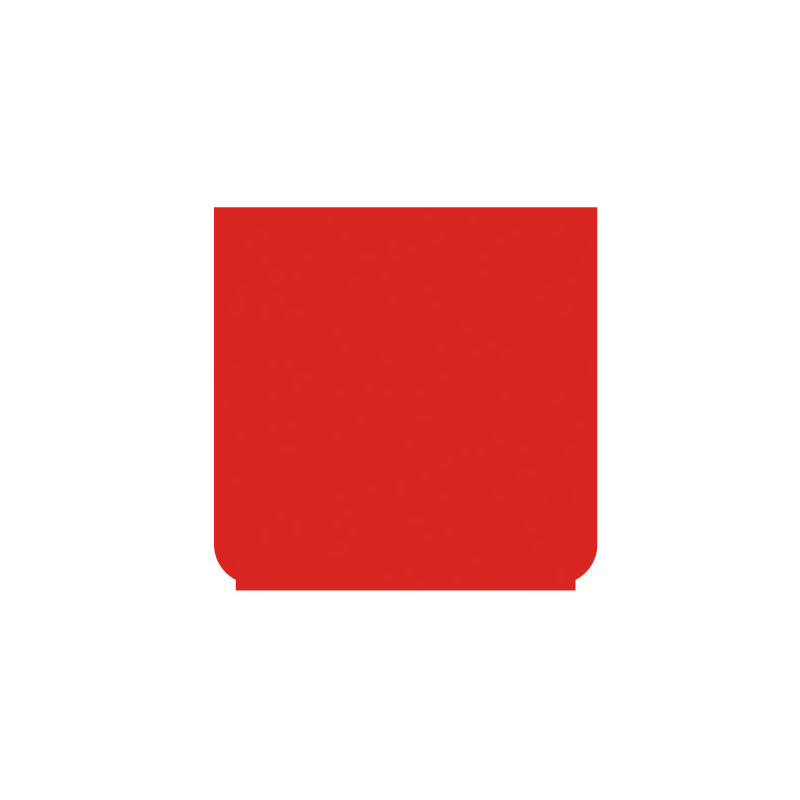 Symbol farbig, für Kippschalter - rot