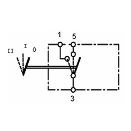 Schalter ohne Symboleinsatz,44x22,0-1-2/Bel. 12V (A)