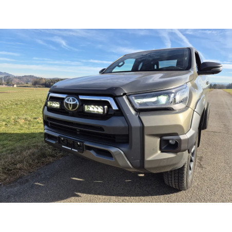 Kühlergrill Kit für den Toyota Hilux 2017, für LAZER Triple-R Fernlichter