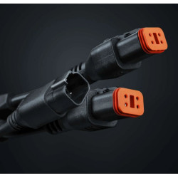 Deutsch DT 4-pol Y-Verteiler, 13A, umspritzt