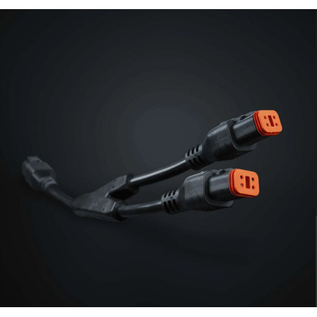 Deutsch DT 4-pol Y-Verteiler, 13A, umspritzt