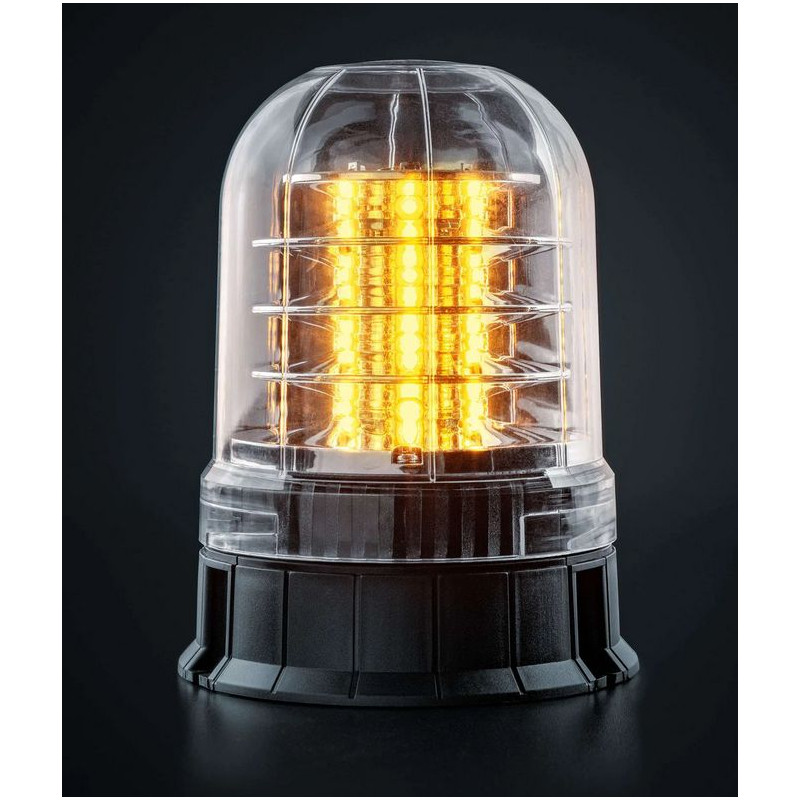 Strands Big Energy XL LED Warnleuchte mit Klarglas, 12-24V