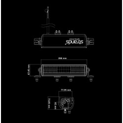 STRANDS Skylord LED Fernlichtbalken 10", 12-24V