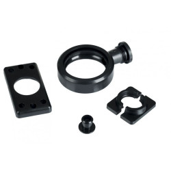 LED Positionsleuchte rot-weiss NEON, Aufbau, 12-24V