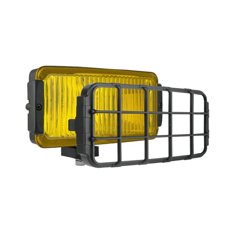 Halogen Nebelscheinwerfer mit Gitter 195x95 gelb