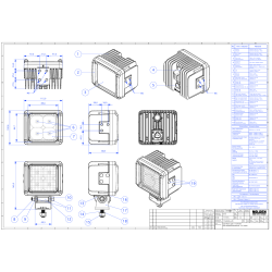 Nolden LED Arbeitsscheinwerfer 115/4500