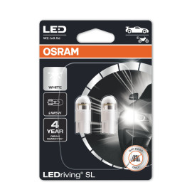 2er Set LED Birne T10, W5W, 12V OSRAM LEDriving, kaltweiss
