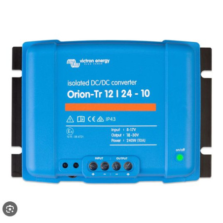 Orion-Tr 12/24-10A (240W) Isolated DC-DC converter