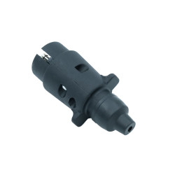 Anhängerstecker 7-pol. Kunststoff mit Schraubanschlüssen
