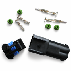 Steckersatz 2-polig bis 2.5mm2