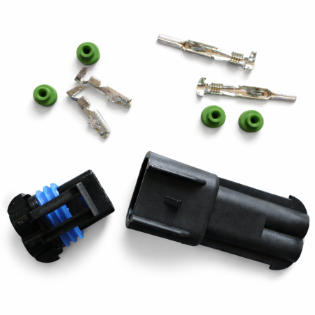 Steckersatz 2-polig bis 2.5mm2