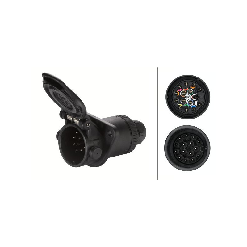 Steckdose 15-pol., 24V ADR/GGVS