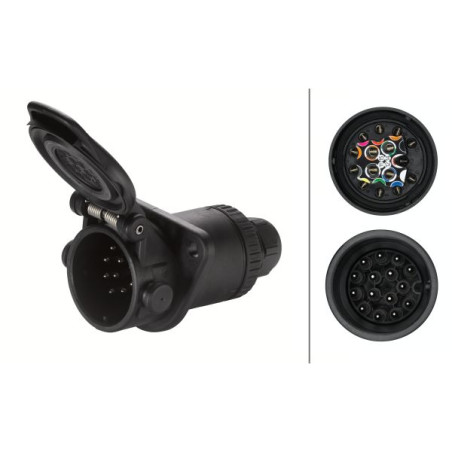 Steckdose 15-pol., 24V ADR/GGVS