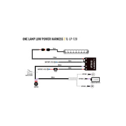Kühlergrill Kit mit LAZER Linear-18 Zusatzfernlicht für Toyota Yaris GR