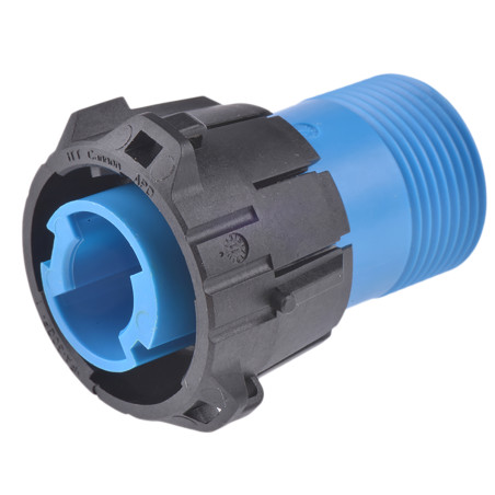 Steckersatz APD, weiblich, einpolig, blau, IP67, 250A, 48V, 35mm2