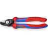 Knipex Kabelschere für  bis Ø 15 mm Mehrleiterkabel, feinadrig