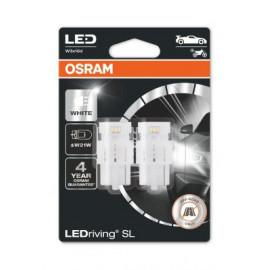 LED Birne OSRAM LEDriving SL W3x16d, W21W, weiss