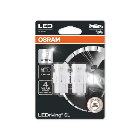 LED Birne OSRAM LEDriving SL W3x16d, W21W, weiss
