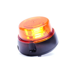 WAS LED-Blitzleuchte 12/24 V gelb, 131x84mm