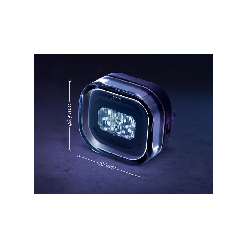 Nolden Avego Micro LED Positionsleuchte weiss 12-24V, 55x48mm, 12-24V, 55x48mm
