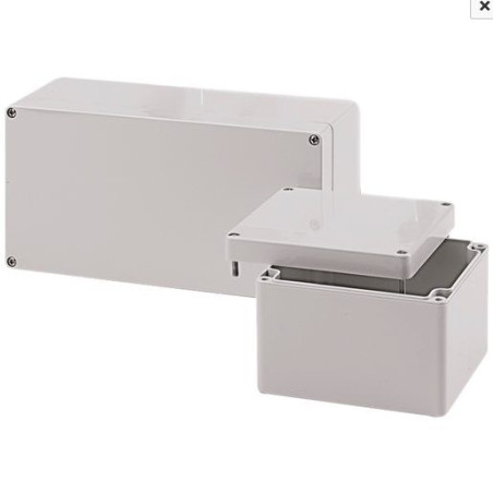 Normgehäuse Rose ABS 80x160x85mm