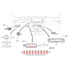 Schalter original zu Sprinter 907/910, Arbeitsscheinwerfer hinten