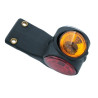 LED Positionsleuchte Superpoint III rot/weiss/orange - pendelnd seitlich