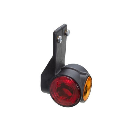 LED Positionsleuchte Superpoint III rot/weiss/orange - pendelnd seitlich