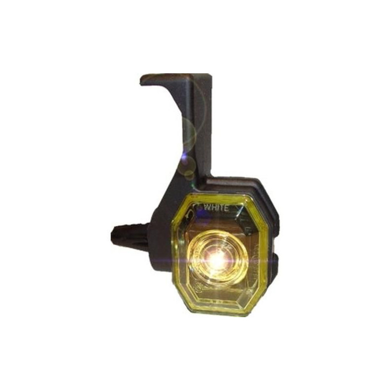 LED Positionsleuchte Superpoint rot/weiss, 24V - pendelnd unten