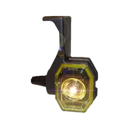 LED Positionsleuchte Superpoint rot/weiss, 24V - pendelnd unten