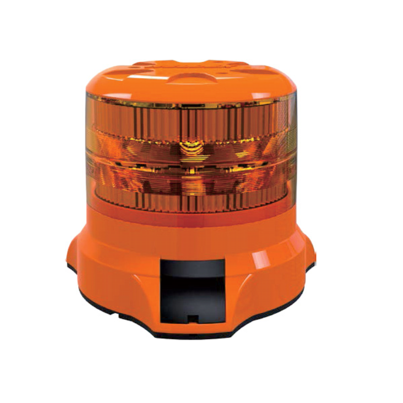 AKKU LED Rundumleuchte mit Magnet, Gelb, ECE-R65