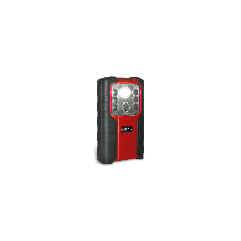 Akku LED Taschenlampe mit Notleuchten Funktion