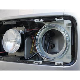 7" LED Scheinwerfer Einbausatz VW T3