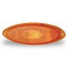 LED Seitenmarkierleuchte gelb  JOKON oval 12V, 124x45