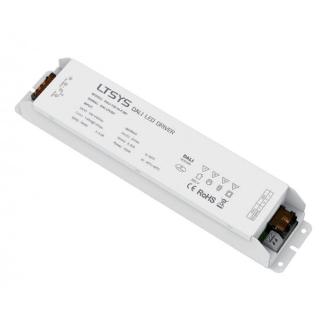 DALI-Push Dim LED Controller 230VAC - 24VDC / 12VDC, 150W, LTECH, LTSYS