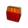 LED Schlussleuchte 100x95x32, 12V mit Blinkerüberwachung