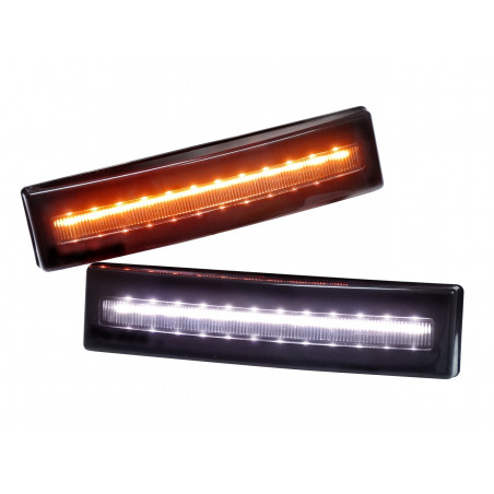 LED Begrenzungsleuchte SCANIA weiss oder orange für Sonnenblende, NEW Style