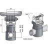 Rohrhalter für LED Arbeitsscheinwerfer, Rohrdurchmesser 15-28mm