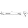 Hella Zusatzfernscheinwerfer LED Light Bar 470 Single Twin, E-geprüft als Doppelfernscheinwerfer