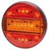 LED Schlussleuchte rund flach WAS