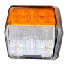 LED Positions- und Blinkleuchte 100x95x32, 12V mit Blinkerüberwachung