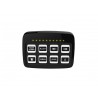 Schalter Bedienfeld, Switchpanel, 8-Kanal, 3x10A, 5x0.2A, 12-24V