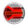 LED Rückleuchte rund mit dynamischem Blinker, HORPOL NAVIA, 12-24V