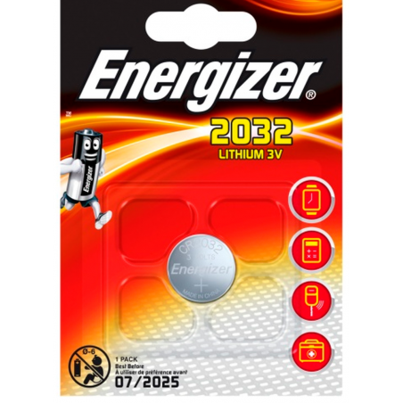 Knopfzellen-Batterie Lithium CR2032