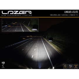LAZER LINEAR-6 ELITE, LED Fernlichtbalken E-geprüft, 5 Jahre Garantie