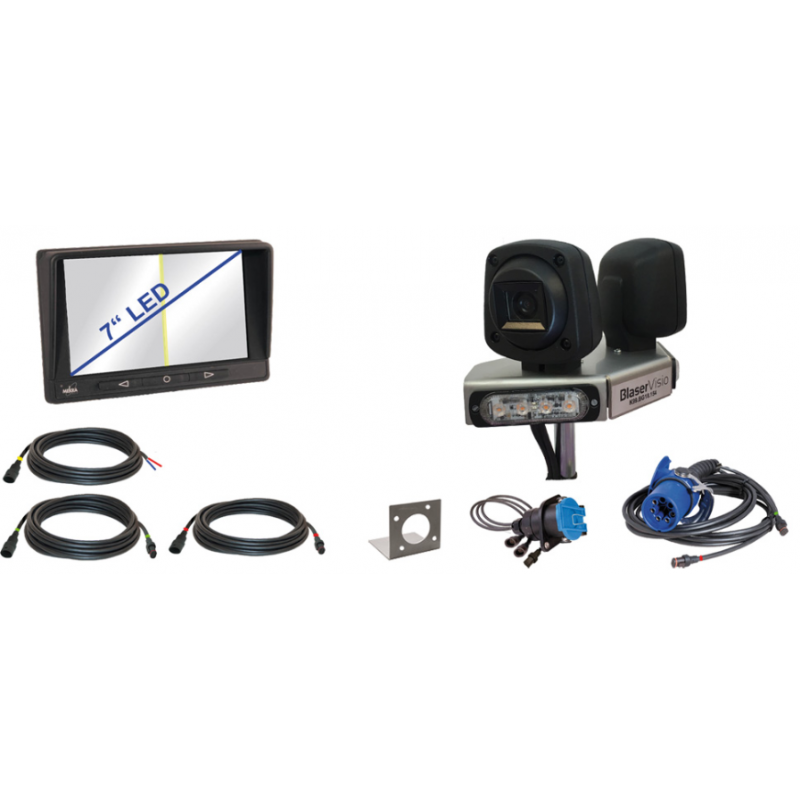 Vorbau-Kamera-Monitor-System Set Motec, VKMS 1 ohne Gefahrenlicht