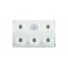 LED Innenleuchte 6 LED, 120x75, 12-24V, mit Bewegungssensor